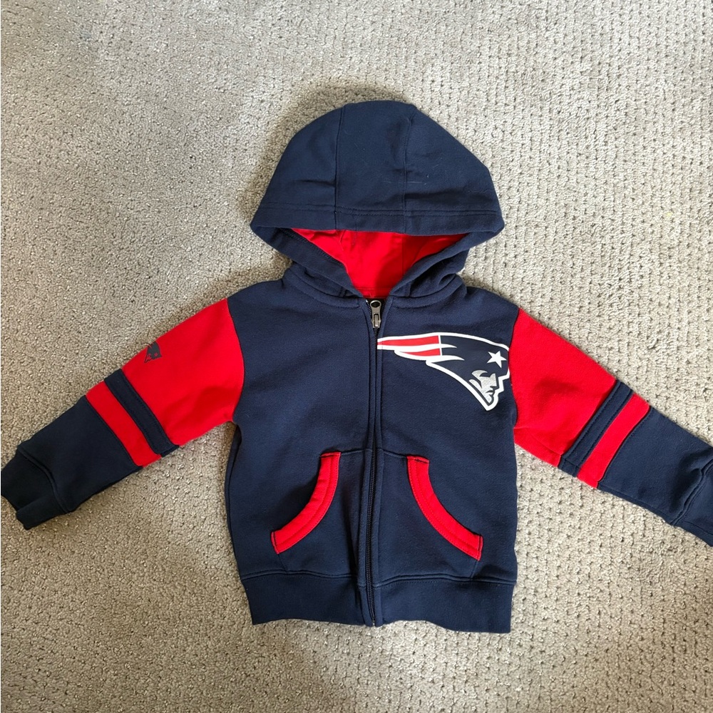NFL Kids Hoodie - Navy and Red
